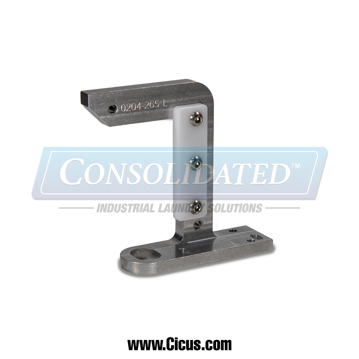 CNC Spreader Clamp For Chicago Dryer King Edge - Left [0204-265C]