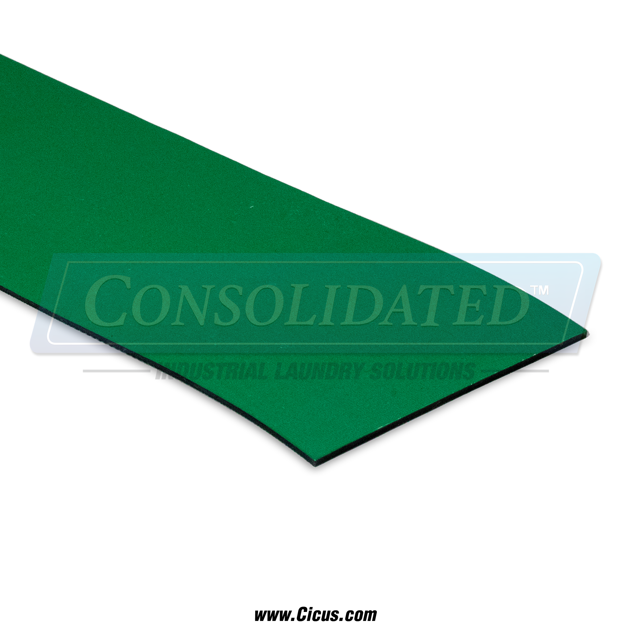 Green Semi-Stretch Series: PVC Belt Roll For Flatwork Ironers