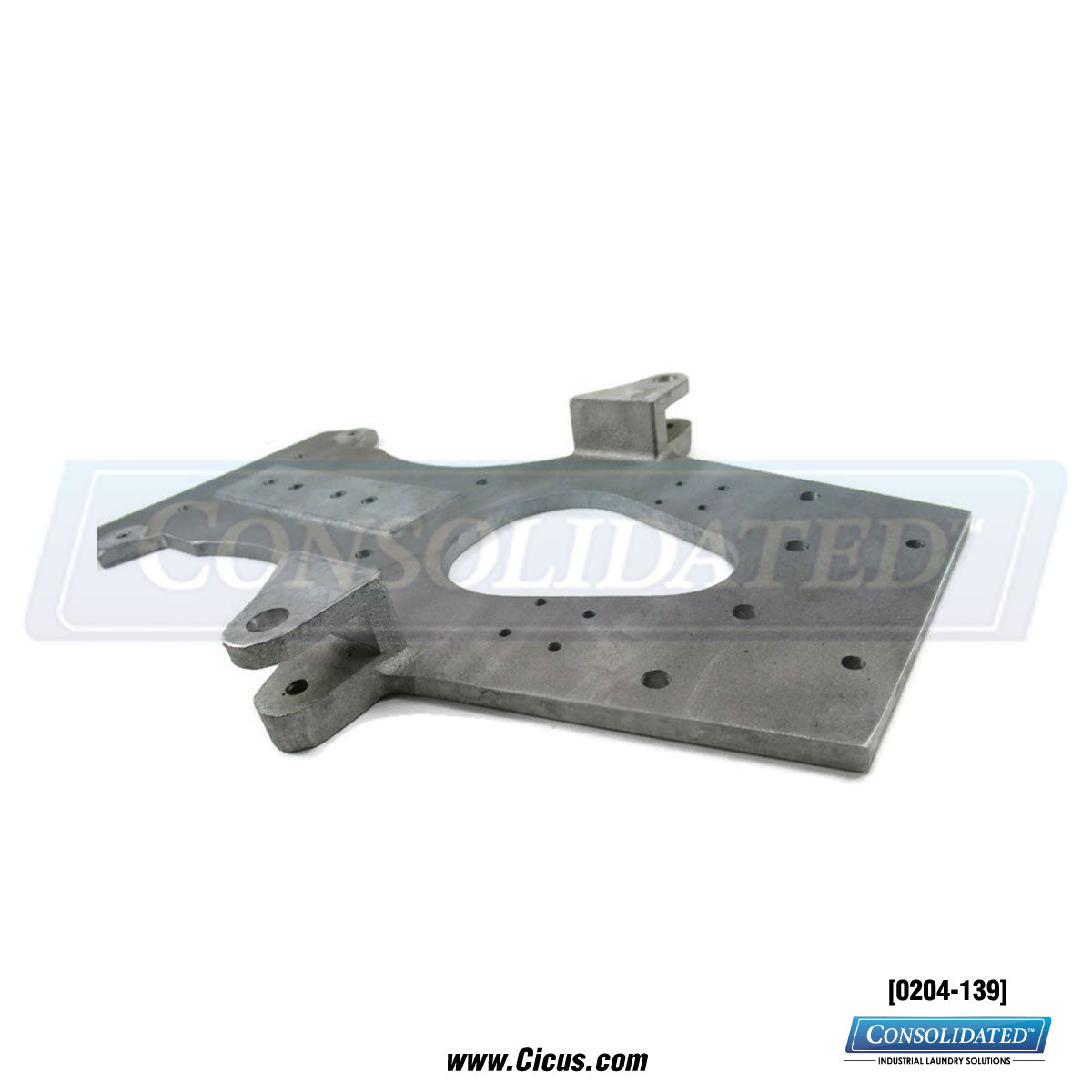 Chicago Index Clamp Transfer Plate [0204-139] - Side View