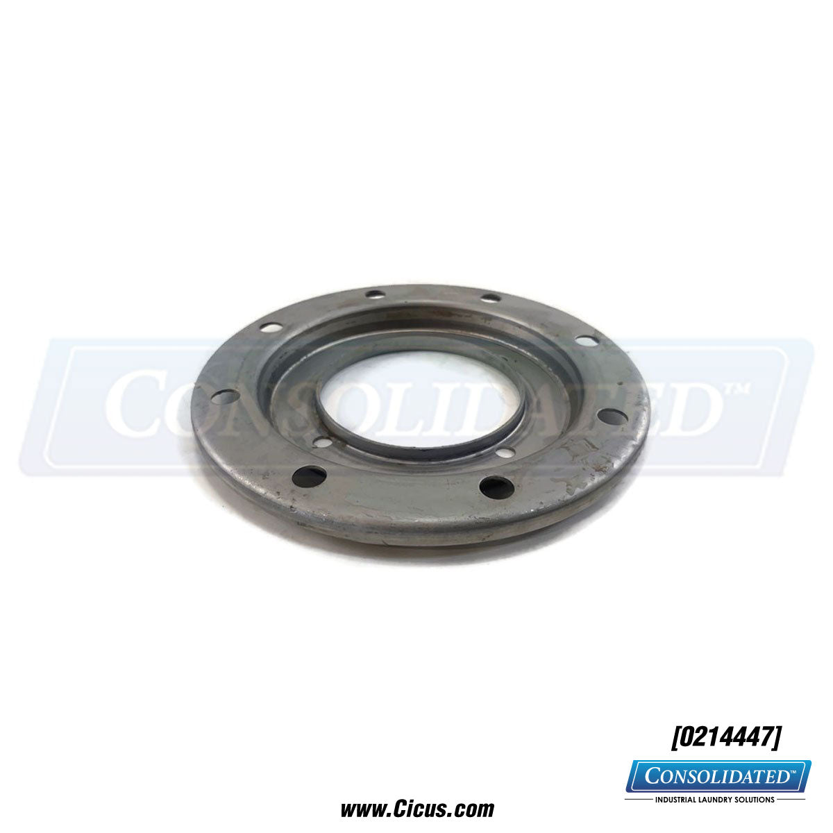 Milnor Dump Valve 4" Bonnet S/S [0214447] - top view