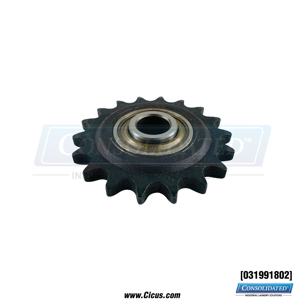 GA Braun 5/8" Ball Bearing Idler Sprocket 18T 40BB18H (90-917) [031991802]