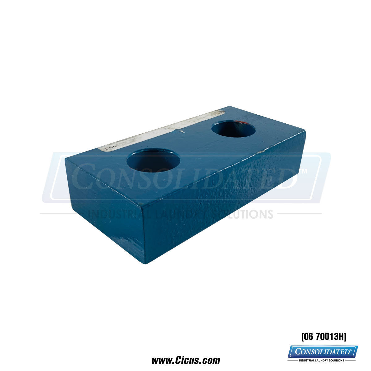 Milnor Blue Support Roller Spacer [06 70013H]