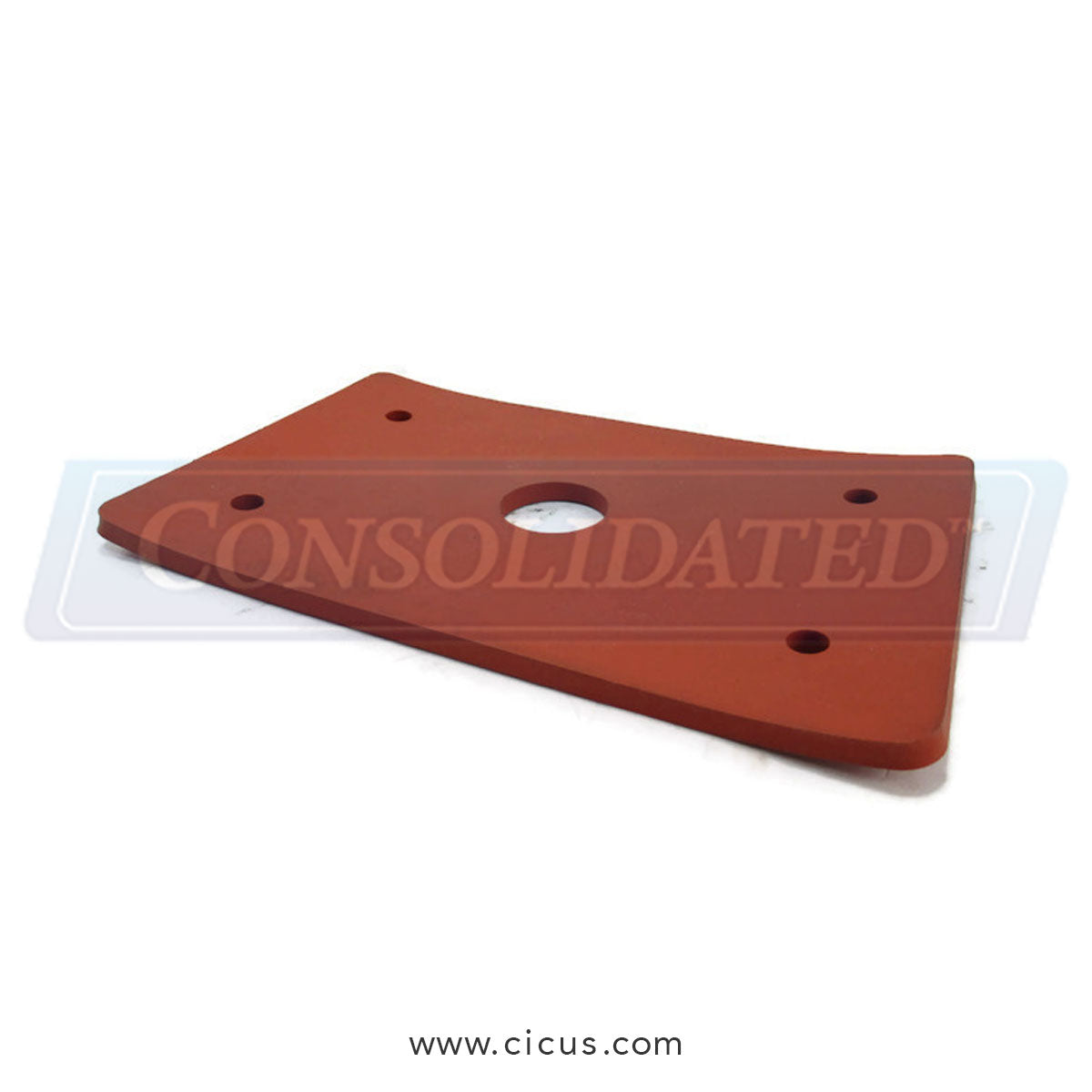 Milnor Dump Valve Cup Gasket - Red Silicone [06 40065A]