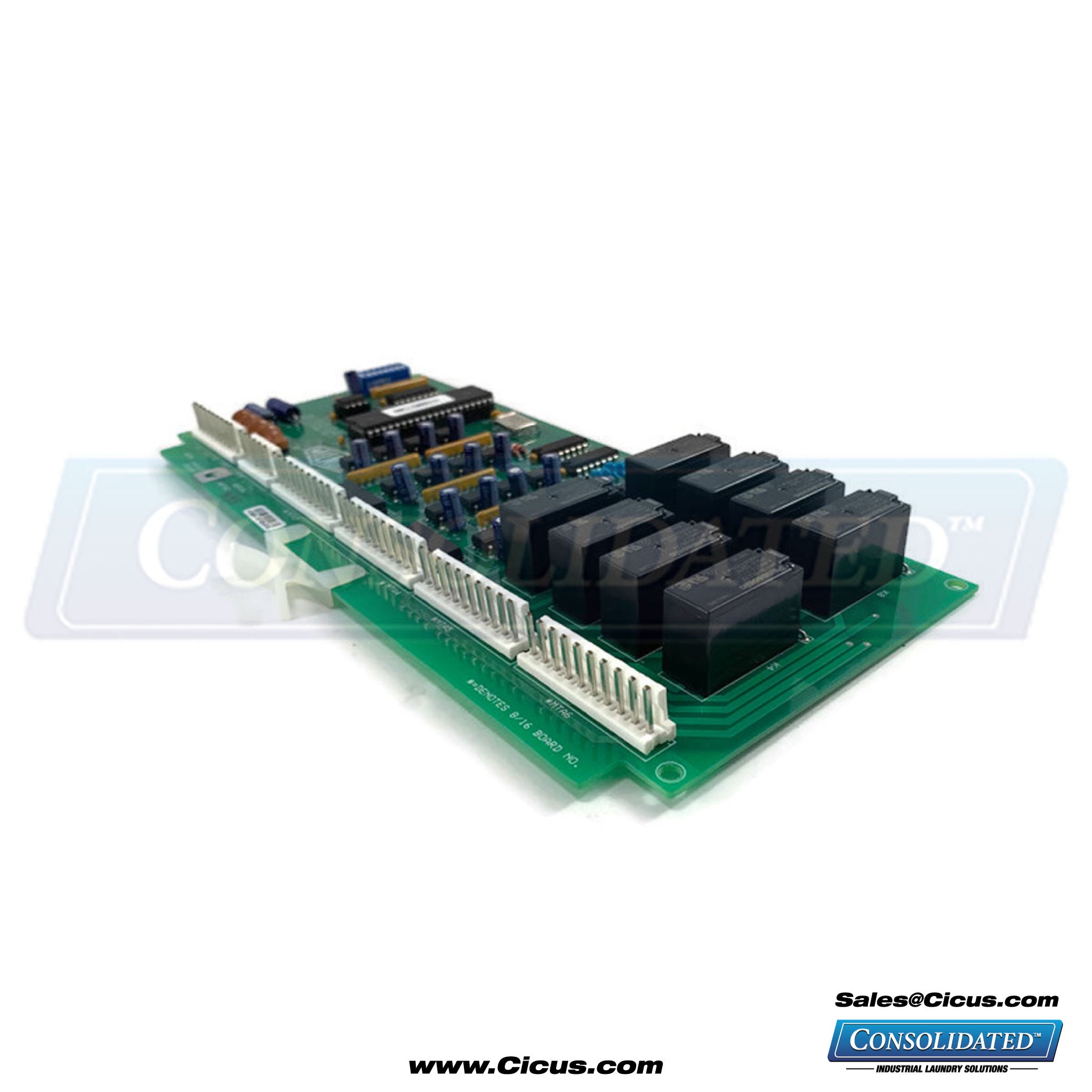 Milnor Board Serial 8Out - 16In-Test (13 X 7 X 3) [08BS816BT]