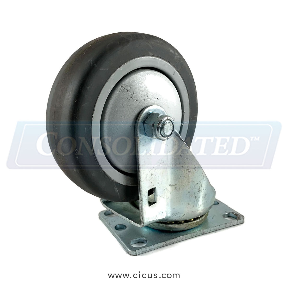 CIC 4" Light/Medium Duty Swivel Caster (13TP40GI4406YY)