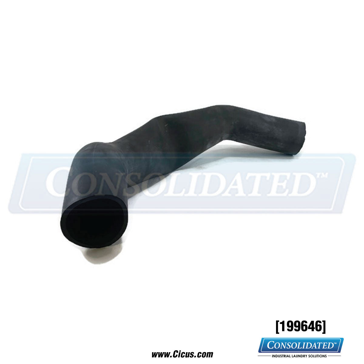 Continental Girbau Rubber Elbow D60 x 352 x 302 [199646]