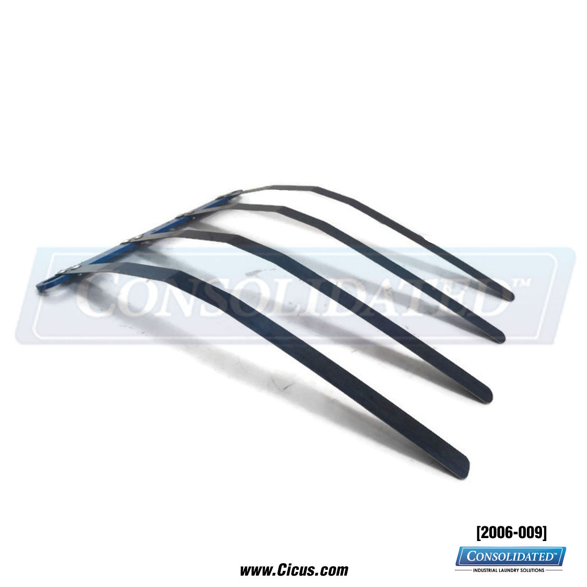 Chicago Dryer Cross Fold Finger Assembly Steel Spring [2006-009]