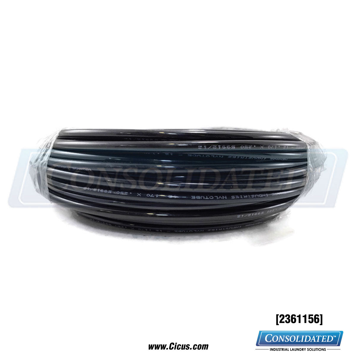 Black 8mm X 100 Foot Nylon Tubing Roll [2361156]