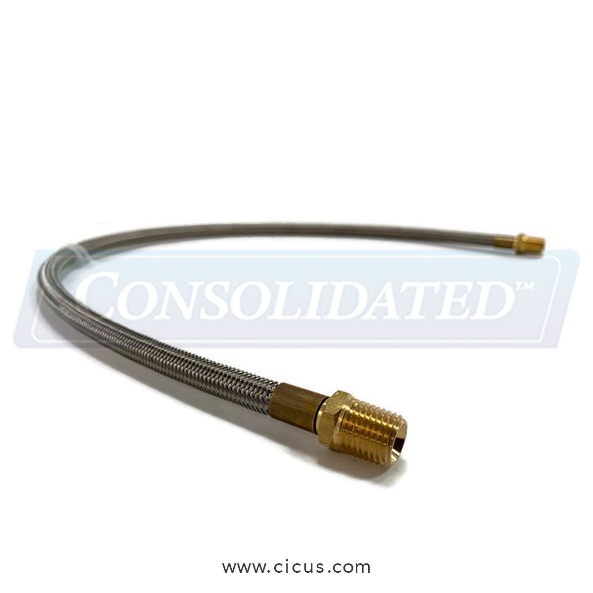 Unipress 1/4" NPT Steam Hose - 26" [30950DA]