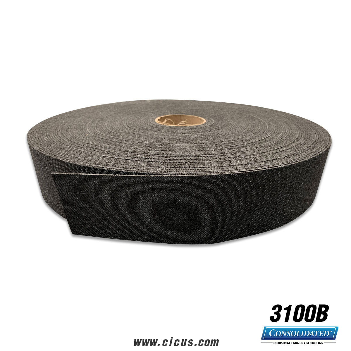 Black Grip Tape 3 In. Roll Covering Belt Roll [3100B]