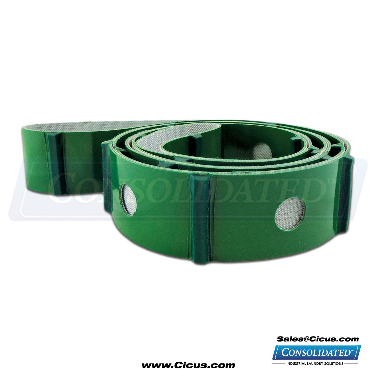 Profile Vacuum Belt - 51mm x 3048mm - Compatible With Jensen [41076061] - Front View