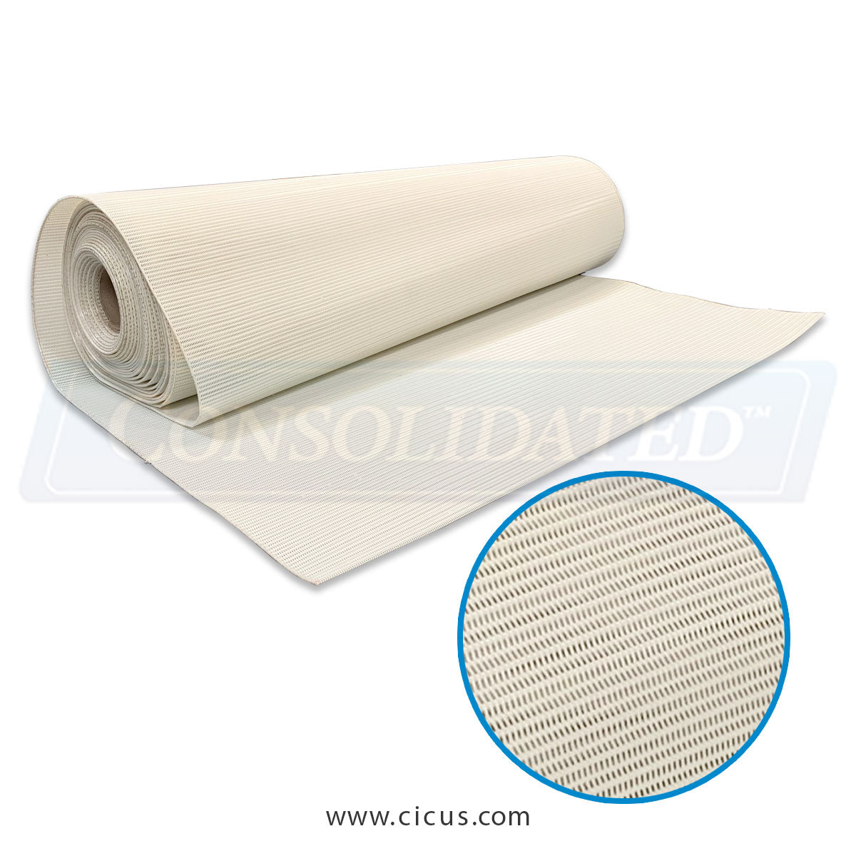 Water Membrane White Mesh Press Belt - 42" x 164" [42.164WPB]