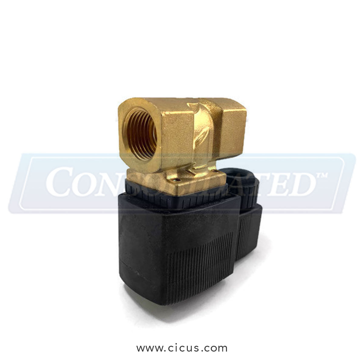 Wascomat Valve Inlet 240/60 1 Way - 1/2" Brass Danfoss [821063]