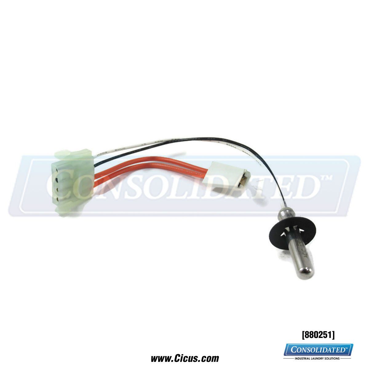 ADC 1/4" Temp Sensor Probe Kit [880251] - Front View