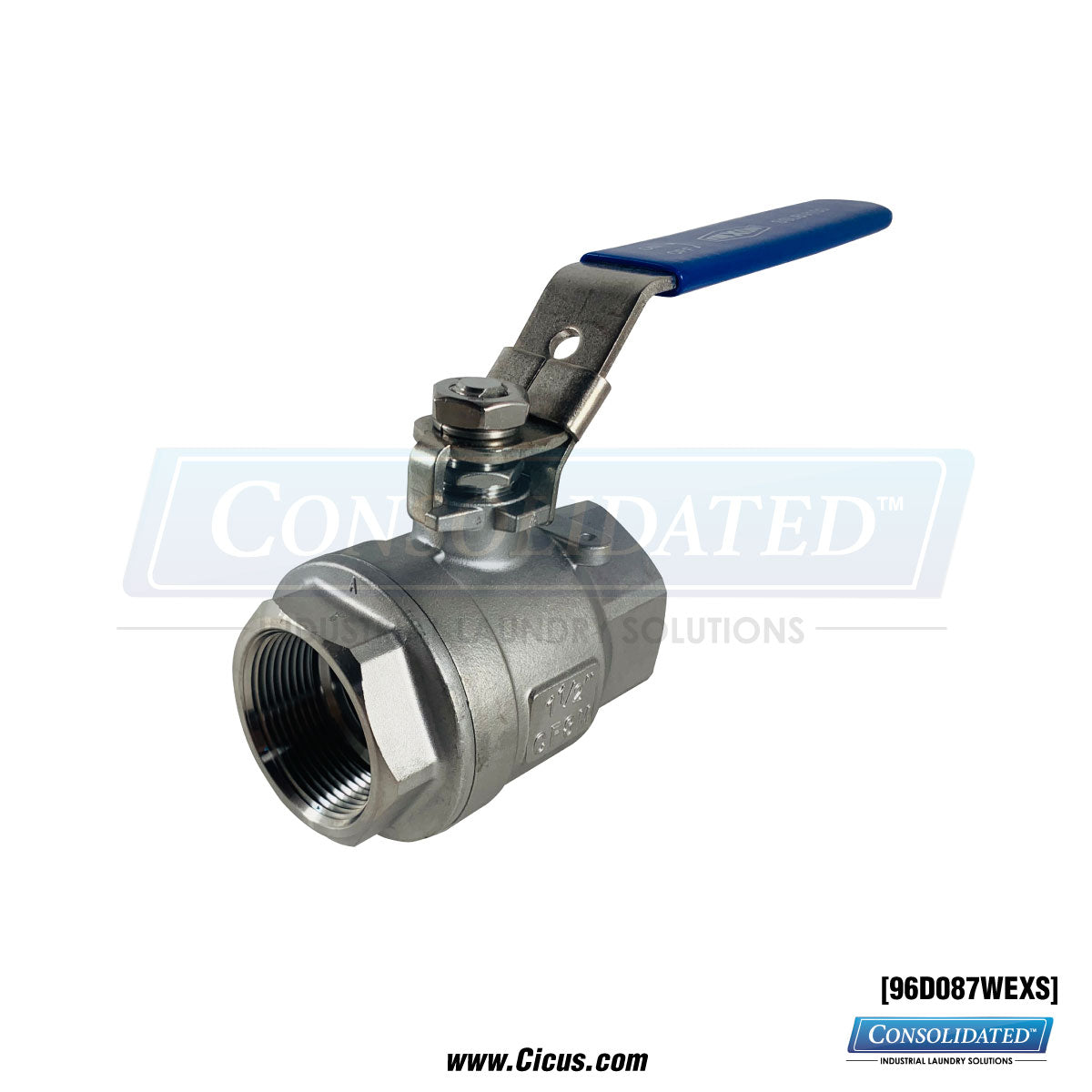 Milnor Ball Valve - 1.5" #B6400SSZ1070SP [96D087WEXS]