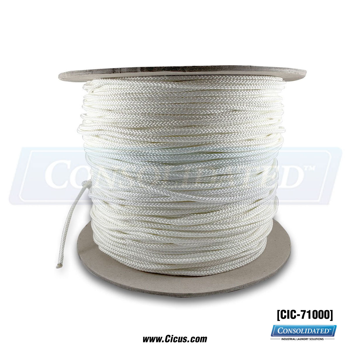 Solid Braid Sling Cord - 7mm x 1000 Foot Spool [CIC-71000]