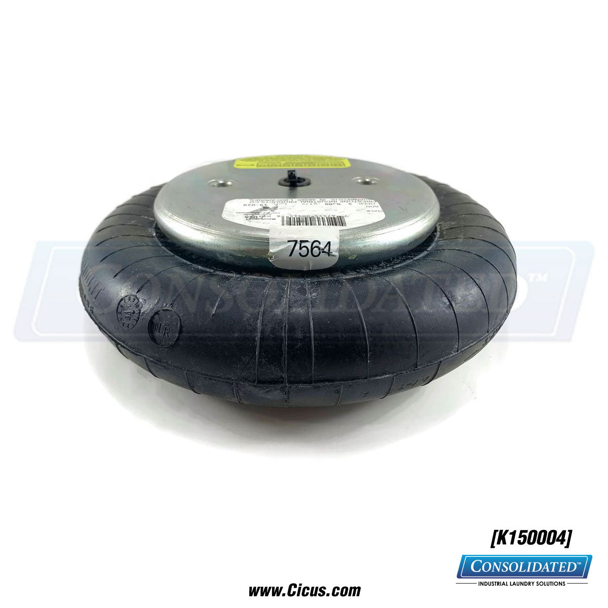 Milnor Air Mount Kit 60B100 [K150004] - front view