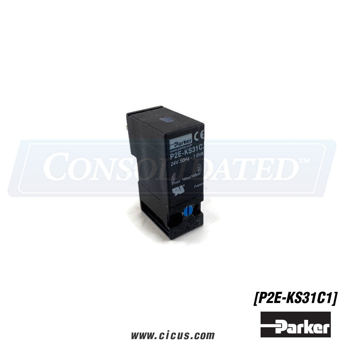 Parker 24V Ac Solenoid Valve [P2E-KS31C1]