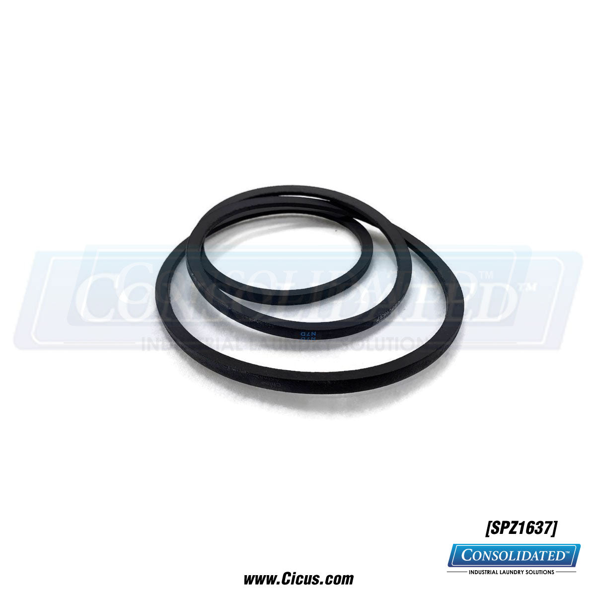 Milnor Single Unimatch Metric Drive V-Belt  [SPZ1637]